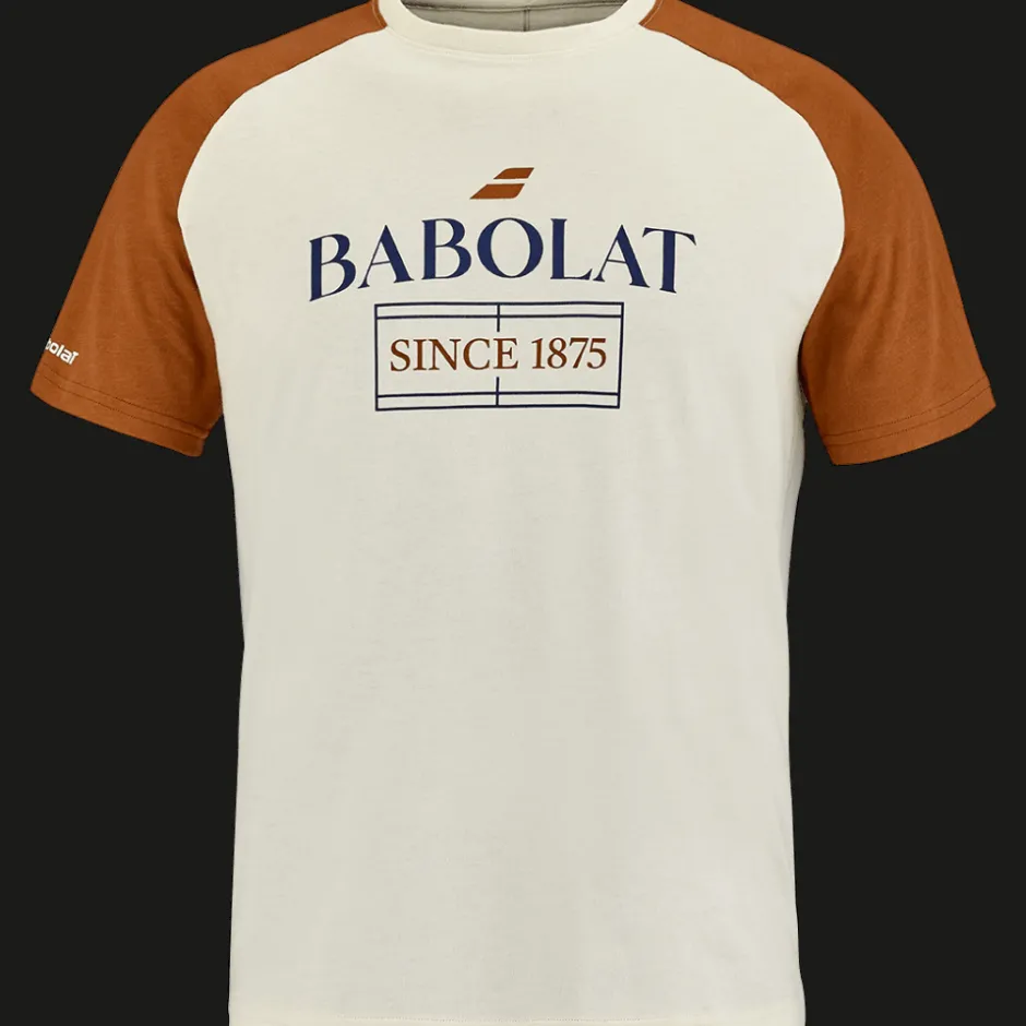 Babolat Clay Cotton Tee man> Mannen|Tops