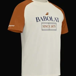Babolat Clay Cotton Tee man> Mannen|Tops