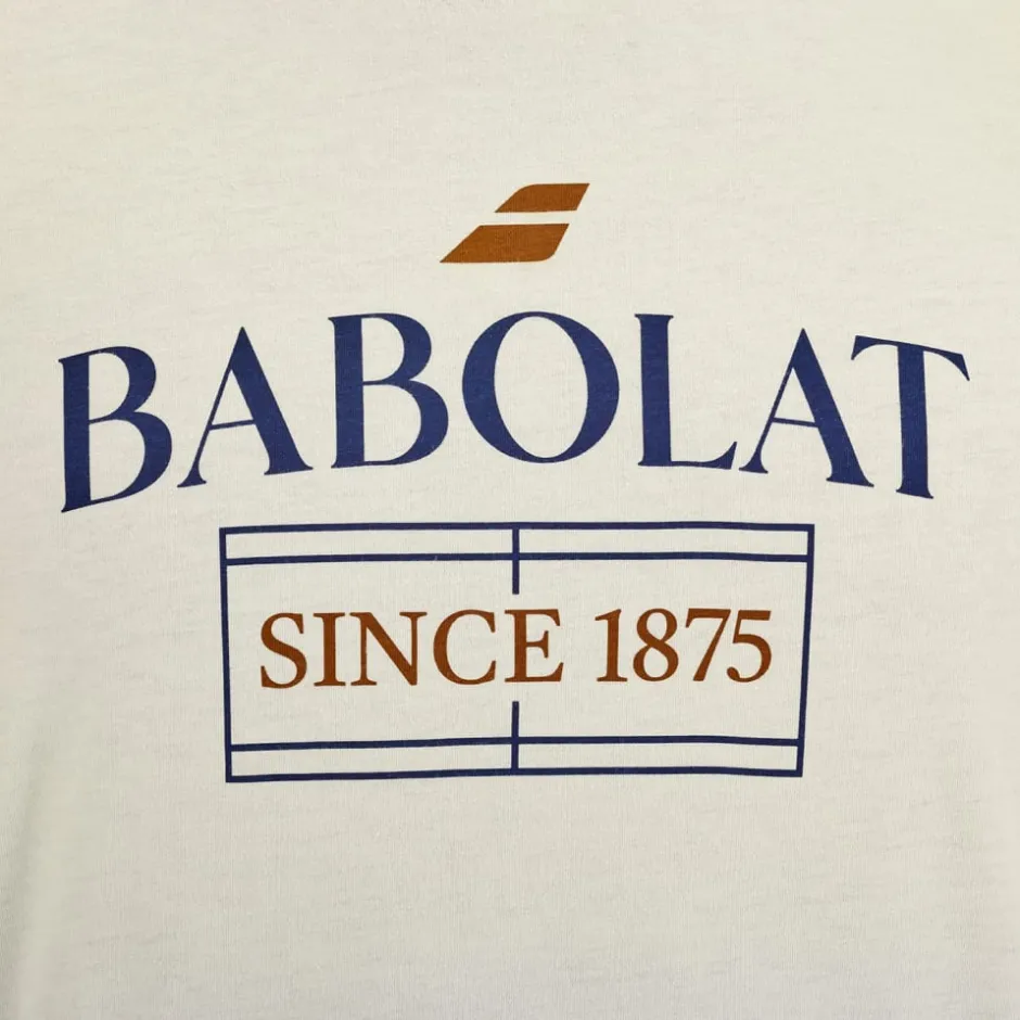 Babolat Clay Cotton Tee man> Mannen|Tops