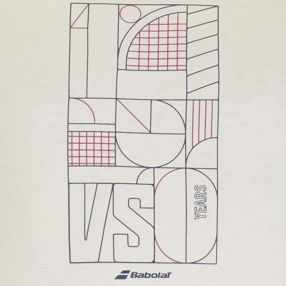 Babolat Cotton Tee Mann 150 jaar> Mannen|Mannen